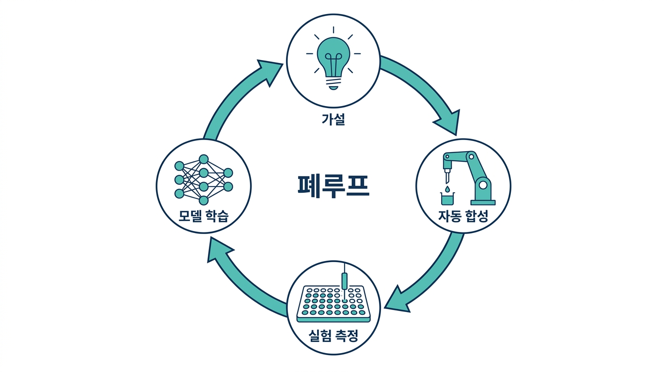 폐루프 자율 실험 사이클